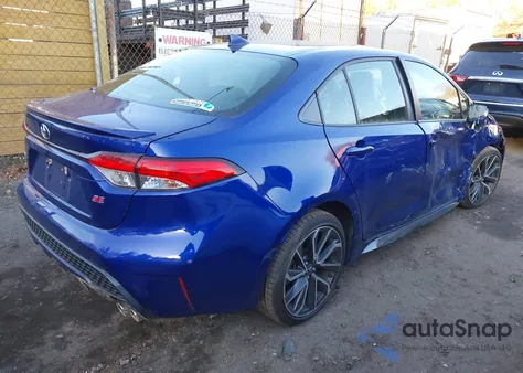2022 Toyota Corolla Se from USA, damaged, VIN JTDP4MCE4NJ088280